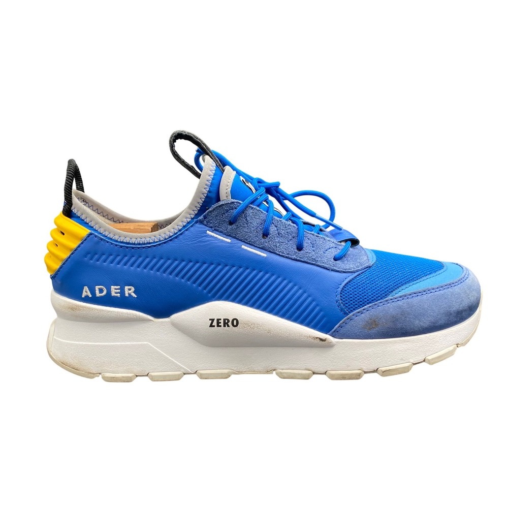 Puma x ADER men's 10.5 ERROR RS-0 meBlue Yellow Sneakers